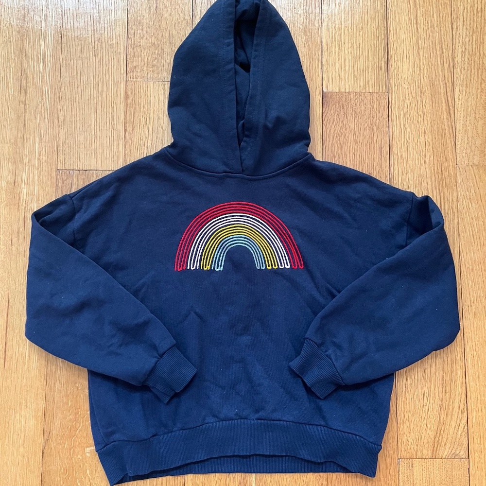 Monoprix kids hooded sweatshirt size 10